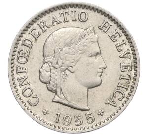 5 раппенов 1955 года Швейцария