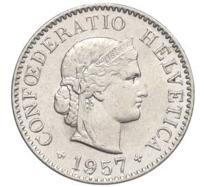 5 раппенов 1957 года Швейцария — Фото №1