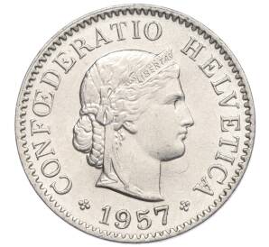 5 раппенов 1957 года Швейцария — Фото №1