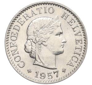 5 раппенов 1957 года Швейцария — Фото №1