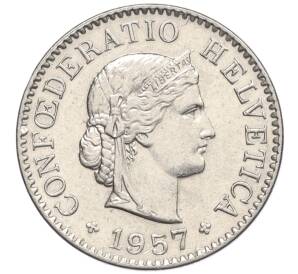 5 раппенов 1957 года Швейцария — Фото №1