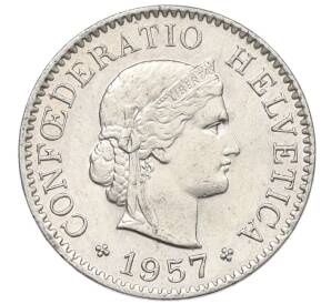 5 раппенов 1957 года Швейцария — Фото №1