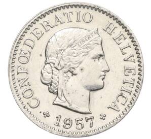 5 раппенов 1957 года Швейцария — Фото №1