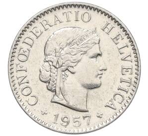 5 раппенов 1957 года Швейцария — Фото №1