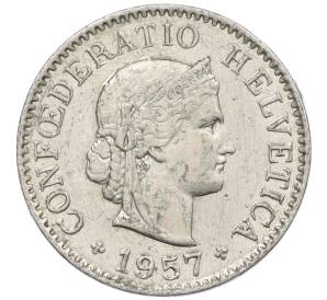 5 раппенов 1957 года Швейцария — Фото №1