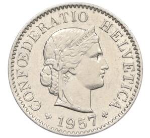 5 раппенов 1957 года Швейцария — Фото №1