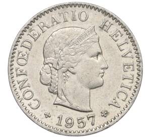 5 раппенов 1957 года Швейцария — Фото №1