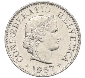 5 раппенов 1957 года Швейцария — Фото №1