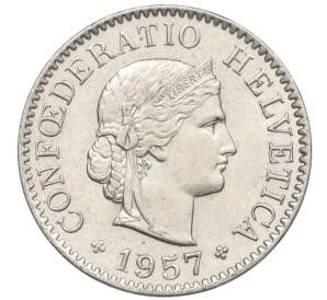 5 раппенов 1957 года Швейцария — Фото №1