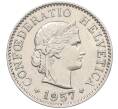 Монета 5 раппенов 1957 года Швейцария (Артикул: K12-32706) — Фото №1