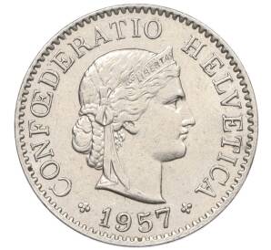 5 раппенов 1957 года Швейцария — Фото №1