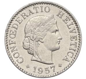 5 раппенов 1957 года Швейцария — Фото №1