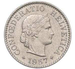 5 раппенов 1957 года Швейцария — Фото №1