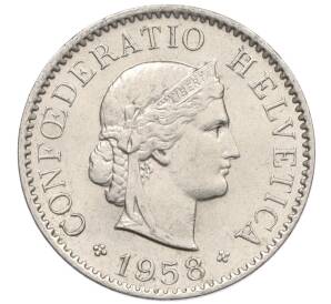 5 раппенов 1958 года Швейцария — Фото №1