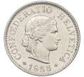 Монета 5 раппенов 1958 года Швейцария (Артикул: K12-32724) — Фото №1