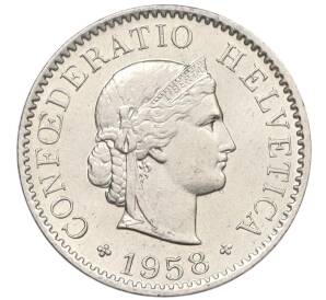 5 раппенов 1958 года Швейцария — Фото №1