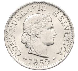 5 раппенов 1959 года Швейцария — Фото №1