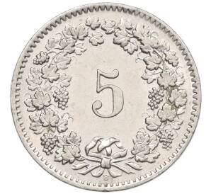 5 раппенов 1959 года Швейцария — Фото №2