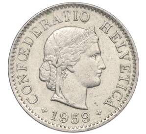 5 раппенов 1959 года Швейцария — Фото №1