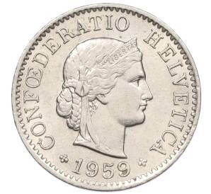 5 раппенов 1959 года Швейцария — Фото №1