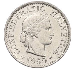 5 раппенов 1959 года Швейцария — Фото №1