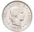 Монета 5 раппенов 1959 года Швейцария (Артикул: K12-32764) — Фото №1