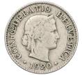 Монета 5 раппенов 1920 года Швейцария (Артикул: K12-32771) — Фото №1