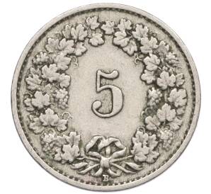 5 раппенов 1920 года Швейцария — Фото №2