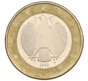 1 евро 2002 года F Германия