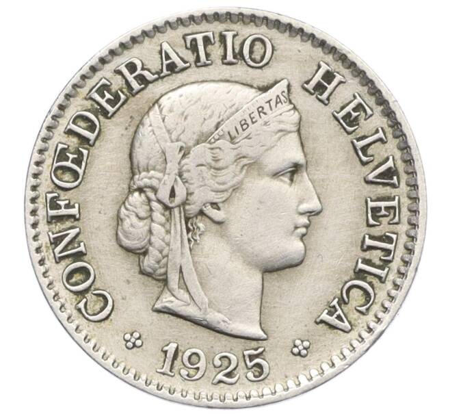 Монета 5 раппенов 1925 года Швейцария (Артикул: K12-32458) — Фото №1