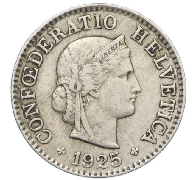 Монета 5 раппенов 1925 года Швейцария (Артикул: K12-32461) — Фото №1