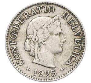 5 раппенов 1925 года Швейцария — Фото №1