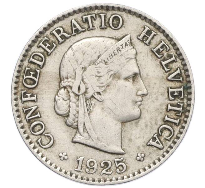 Монета 5 раппенов 1925 года Швейцария (Артикул: K12-32462) — Фото №1