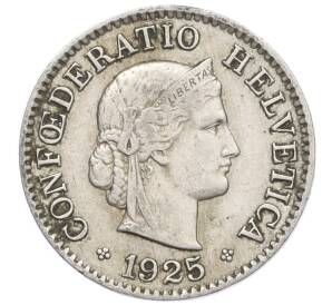 5 раппенов 1925 года Швейцария — Фото №1