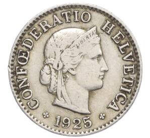 5 раппенов 1925 года Швейцария — Фото №1