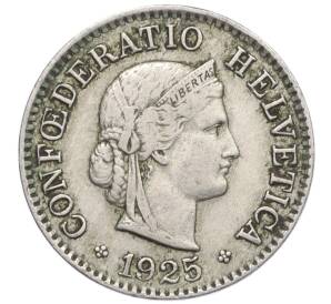 5 раппенов 1925 года Швейцария — Фото №1