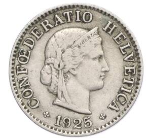 5 раппенов 1925 года Швейцария — Фото №1