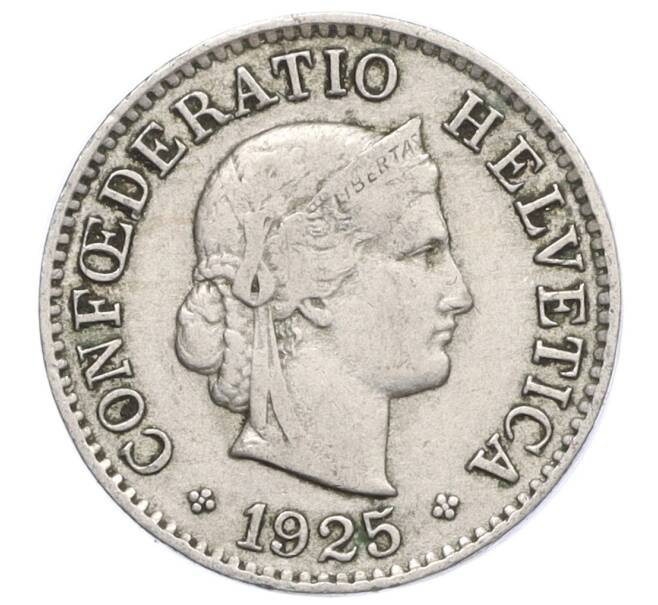 Монета 5 раппенов 1925 года Швейцария (Артикул: K12-32474) — Фото №1