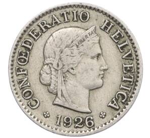 5 раппенов 1926 года Швейцария — Фото №1