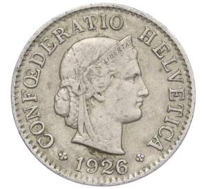 5 раппенов 1926 года Швейцария — Фото №1