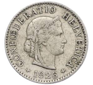 5 раппенов 1926 года Швейцария — Фото №1