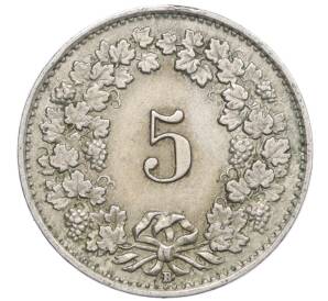 5 раппенов 1926 года Швейцария — Фото №2