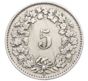 5 раппенов 1926 года Швейцария — Фото №2