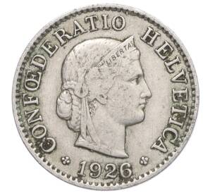 5 раппенов 1926 года Швейцария — Фото №1