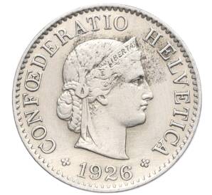 5 раппенов 1926 года Швейцария — Фото №1