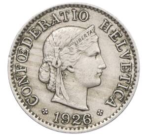 5 раппенов 1926 года Швейцария — Фото №1