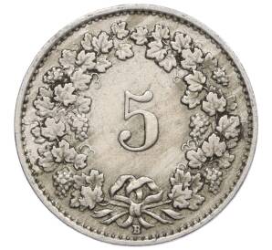 5 раппенов 1926 года Швейцария — Фото №2