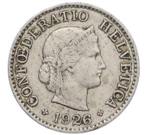 5 раппенов 1926 года Швейцария — Фото №1