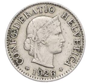 5 раппенов 1926 года Швейцария — Фото №1