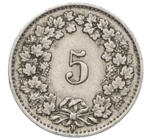 5 раппенов 1926 года Швейцария — Фото №2